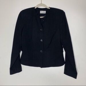 Vintage Gianni Sport black dressy jacket 6